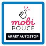 Panneau arrêt autostop Mobi'Pouce